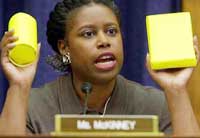 Cynthia McKinney cluster bomb