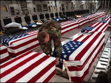 U.S. soldiers return home