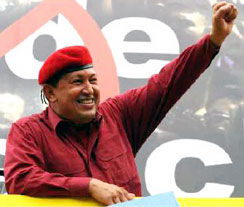  Venezuelan President Hugo Chavez