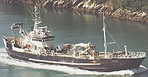 North Atlantic trawler
