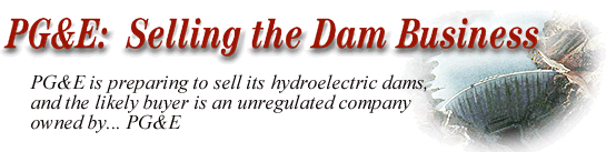 PG&E: Selling the Dam Business