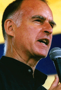 Former California Governor Jerry Brown