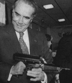Bob Dole With Uzi